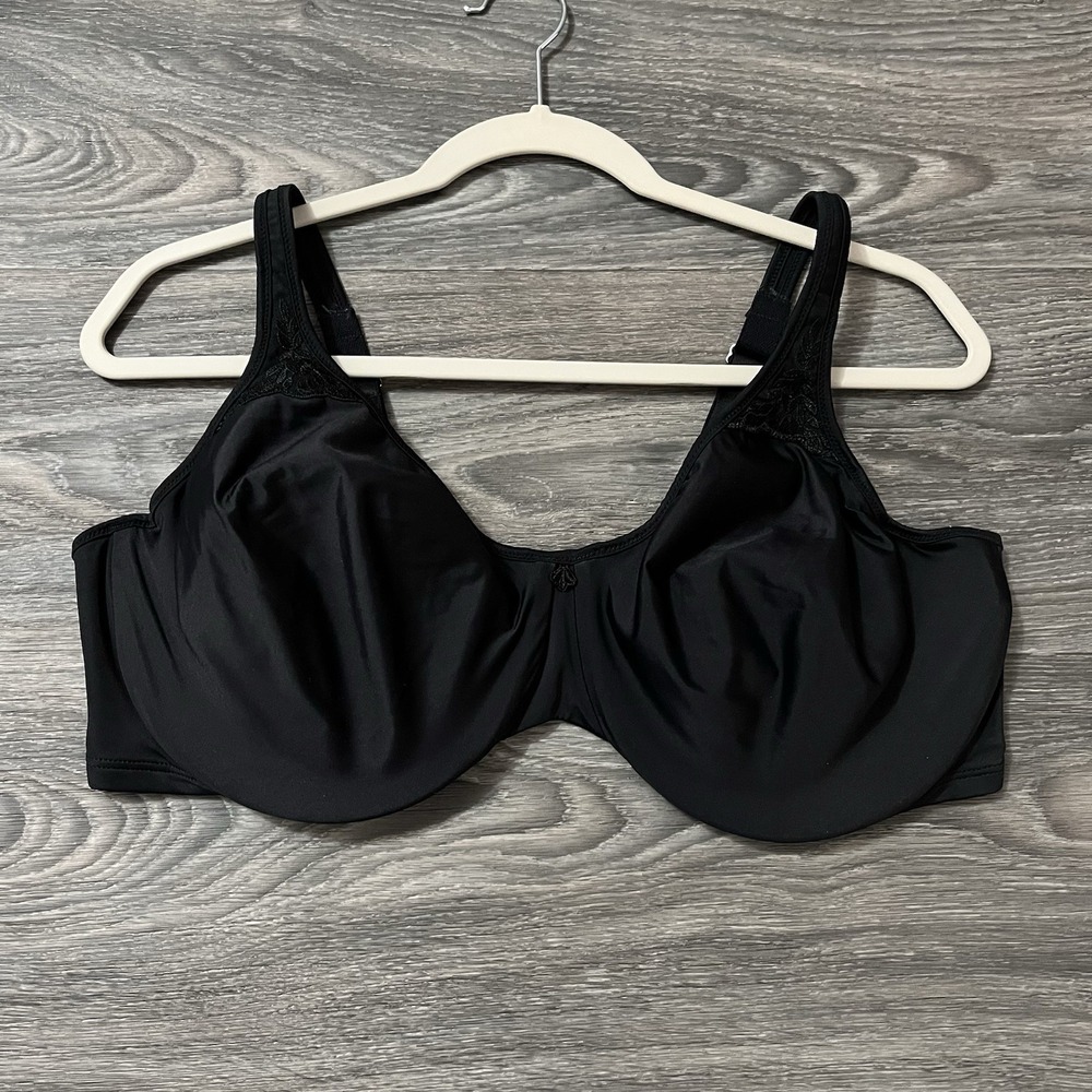 Bali 44D Passion for Comfort Minimizer Underwire Bra 3385 Black